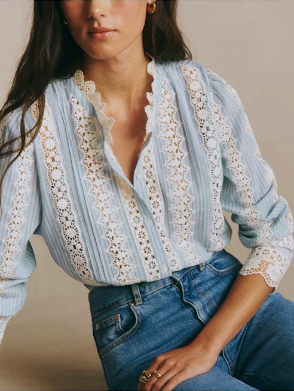 NWOT Sezane Rym shirt, size 12